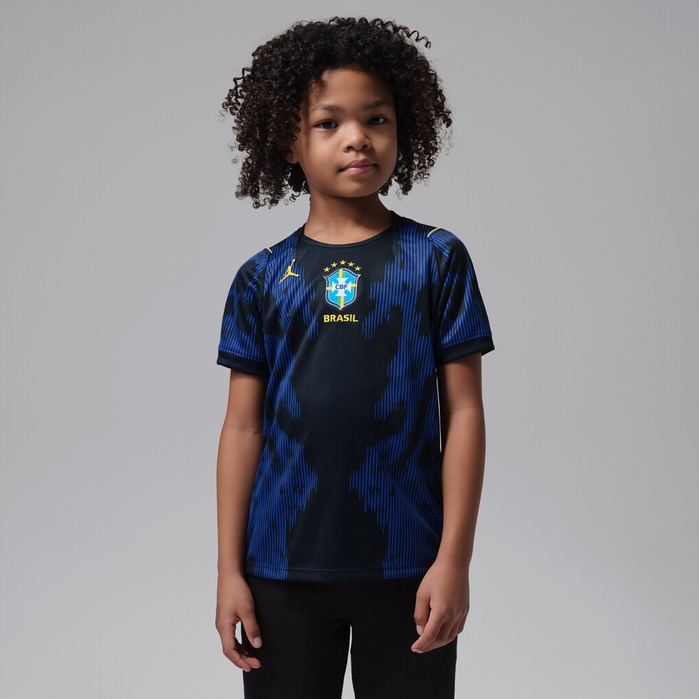 Brazil National Team Jordan Brand Preschool 2026 Dri-FIT Jersey - Blue