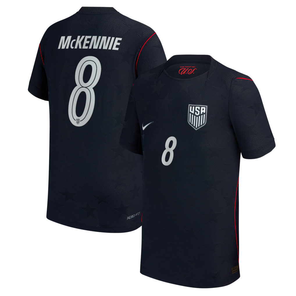Weston McKennie USMNT Youth 2026 Away Match - Blue