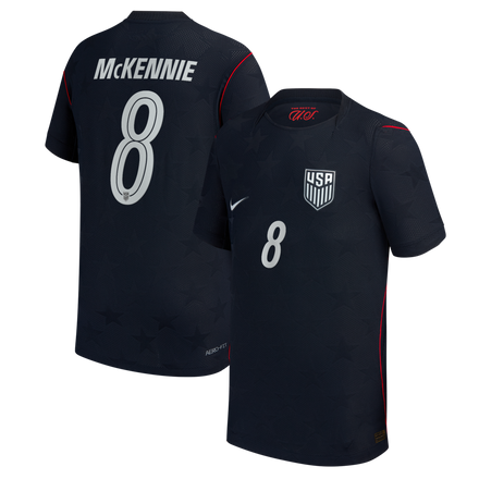 Weston McKennie USMNT Youth 2026 Away Match - Blue