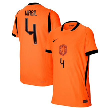 Virgil van Dijk Netherlands National Team Youth 2026 Home Match - Orange
