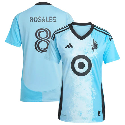 Joseph Rosales Minnesota United FC adidas Women's 2025 CONVERGENCE Player Jersey - Blue