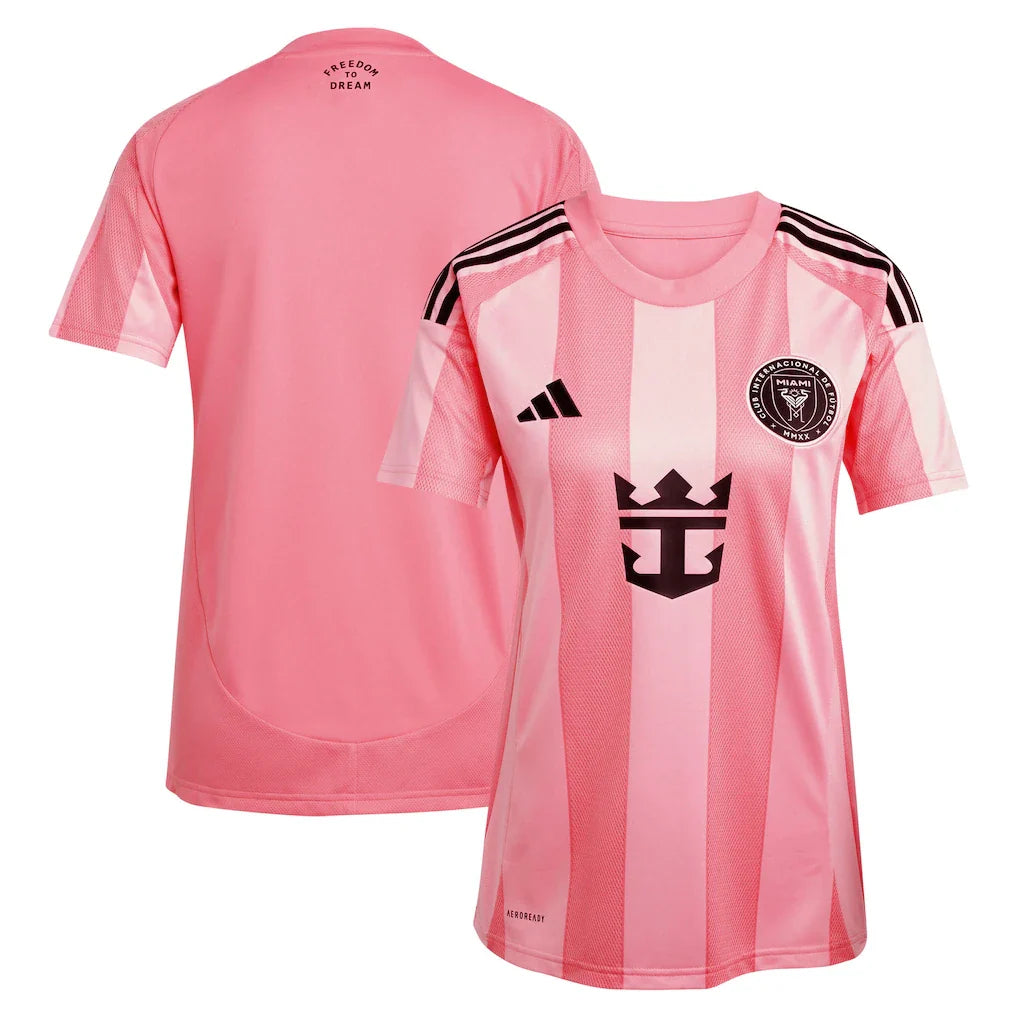 Inter Miami CF adidas Women's 2025 Euforia Jersey - Light Pink
