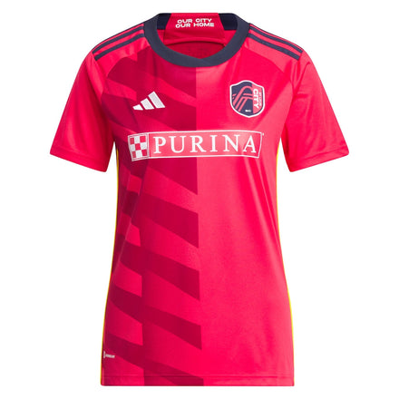 Aziel Jackson St. Louis City SC adidas Women's 2024 The Spirit Kit Player Jersey - Red