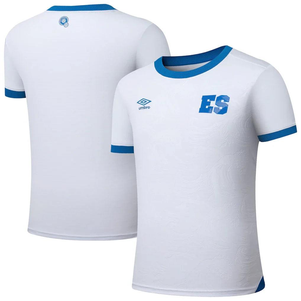 El Salvador National Team Umbro 2025 Away Jersey - White