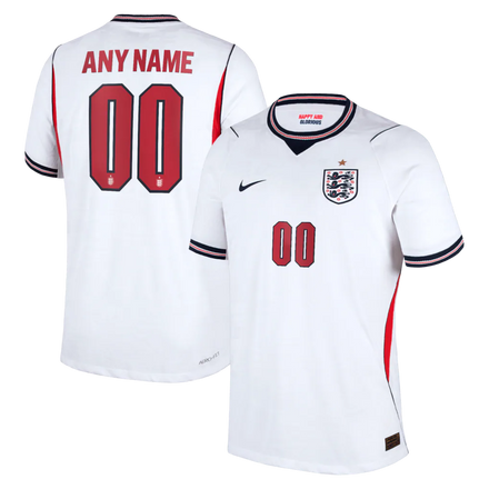 England National Team 2026 Home Match Custom Jersey - White