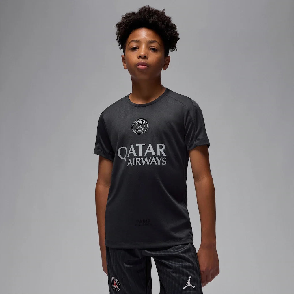 Paris Saint-Germain Youth 2025/26 Strike Fourth Training Top - Black