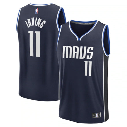 Kyrie Irving Dallas Mavericks Fanatics Fast Break Player Jersey - Statement Edition - Navy