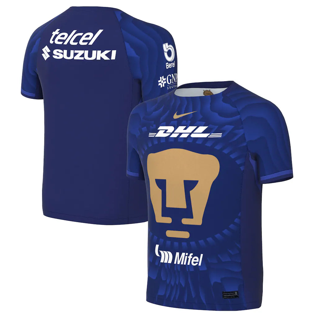 Pumas Nike Youth 2025/26 Away Jersey - Royal