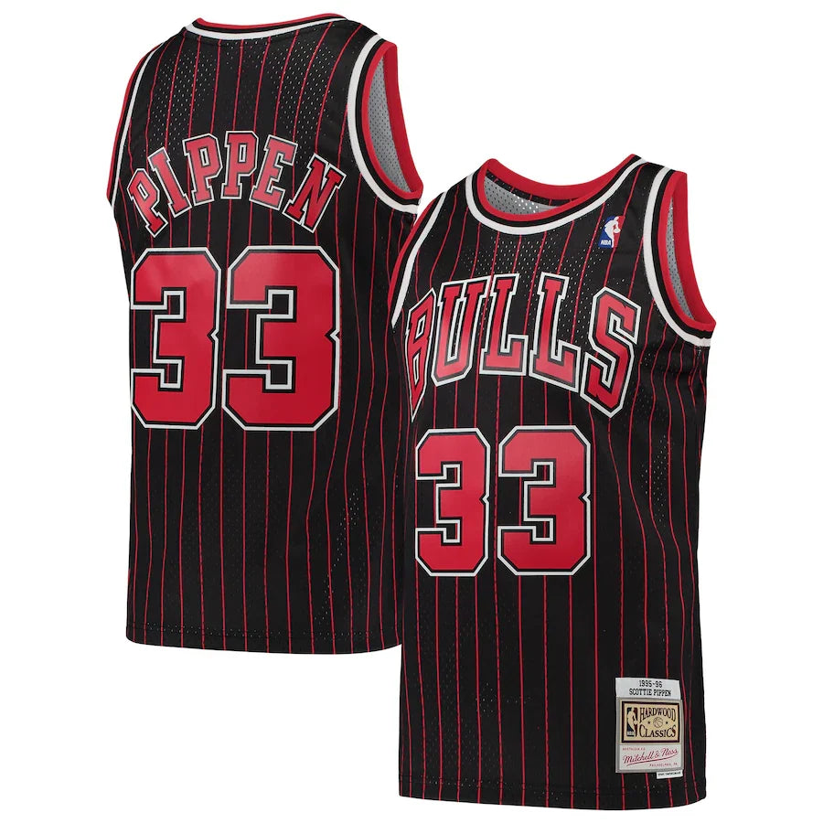 Scottie Pippen Chicago Bulls Hardwood Classics - Black