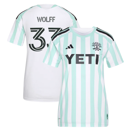 Owen Wolff Austin FC adidas Women's 2026 The Rooted Kit Jersey - White