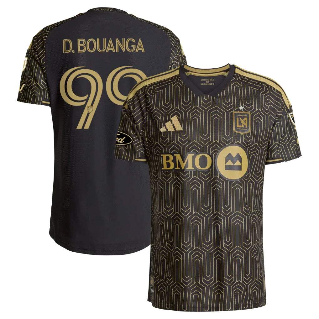 Denis Bouanga LAFC 2026 2026 Primary Kit On-Field Patch Jersey - Black