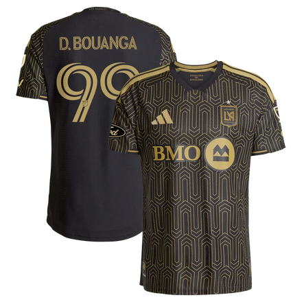 Denis Bouanga LAFC 2026 2026 Primary Kit On-Field Patch Jersey - Black