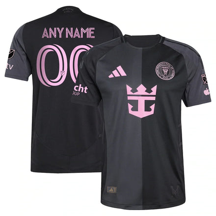 Inter Miami CF 2025 The Fortitude Kit Custom Jersey - Black