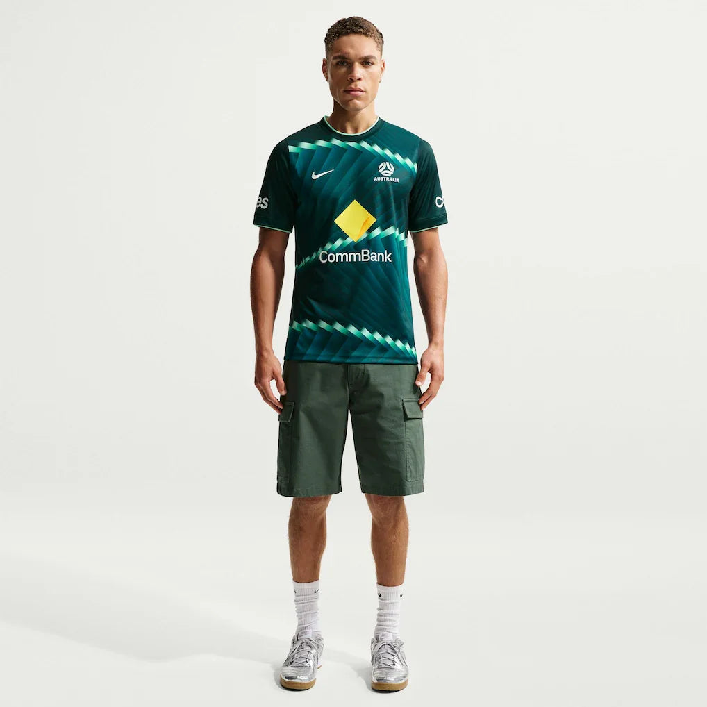 Australia National Team 2026 Academy Pro Pre-Match Top - Green