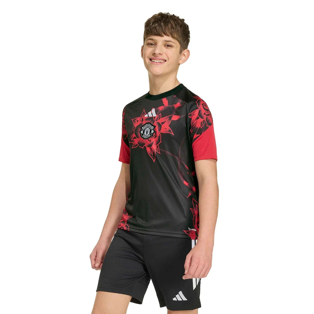 Manchester United Youth Home 2026/27 Pre-Match Top - Red
