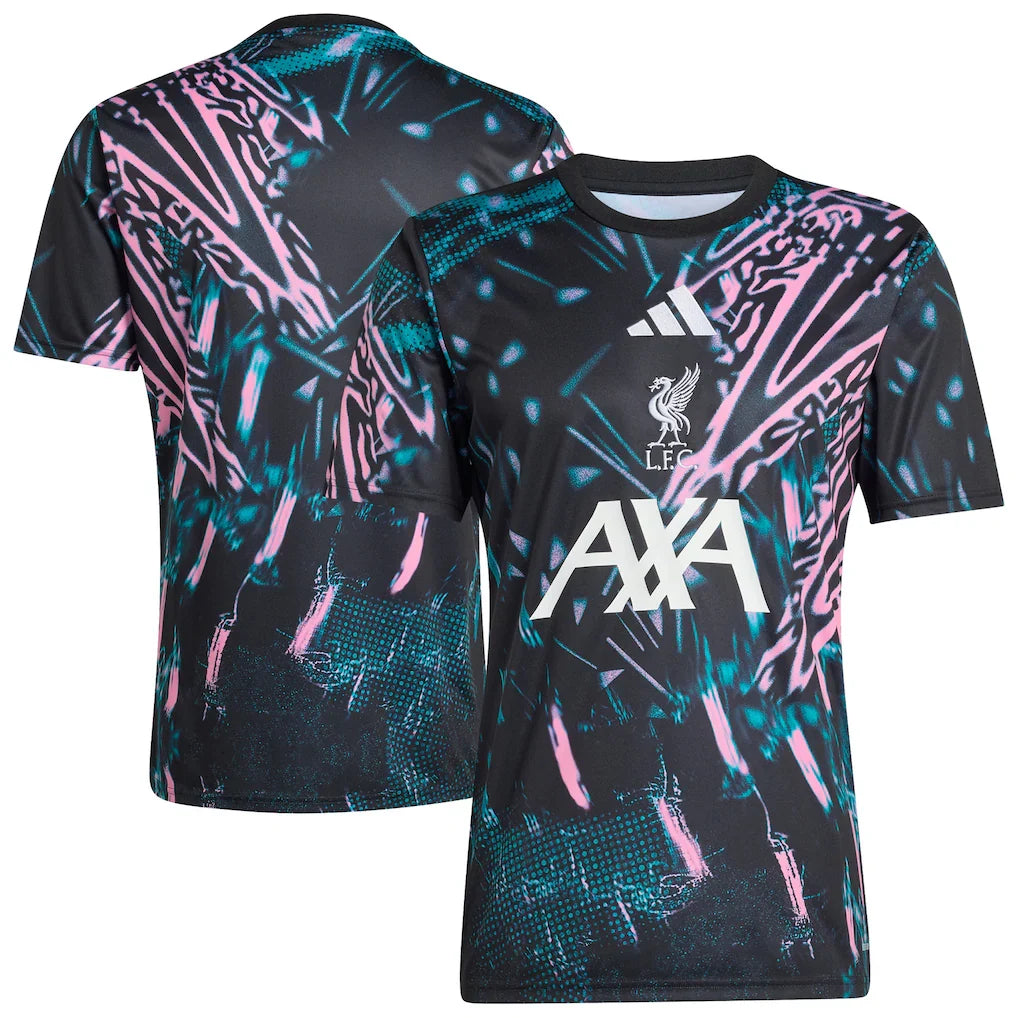 Liverpool 2025/26 Pre-Match Training Jersey - Black