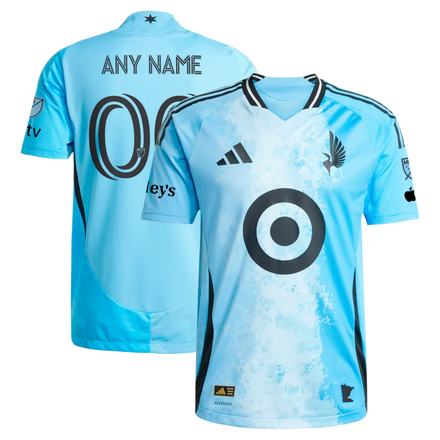 Minnesota United FC 2025 CONVERGENCE On-Field Patch Custom Jersey - Blue