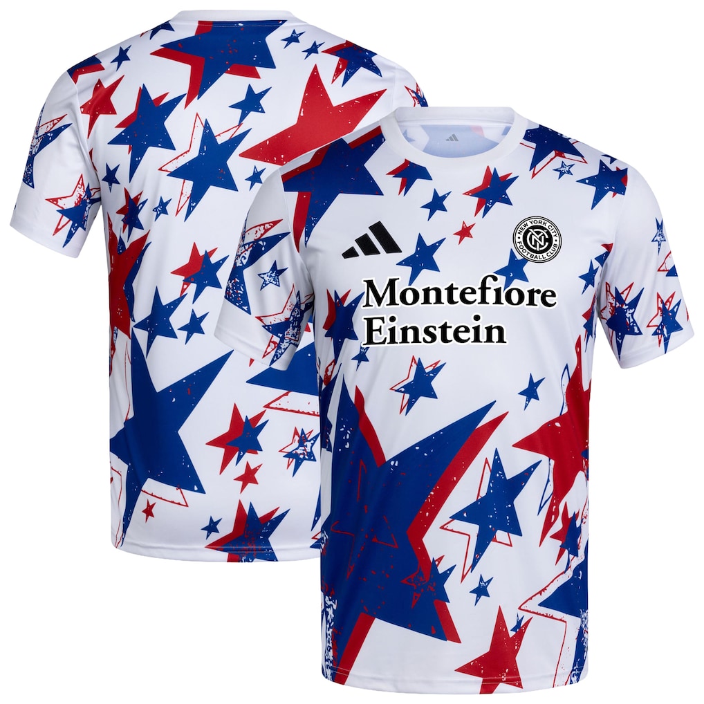 New York City FC 2026 Americana Pre-Match Jersey - White