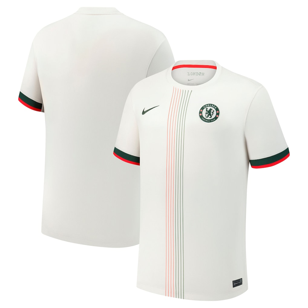 Chelsea Nike 2025/26 Away Jersey - Cream