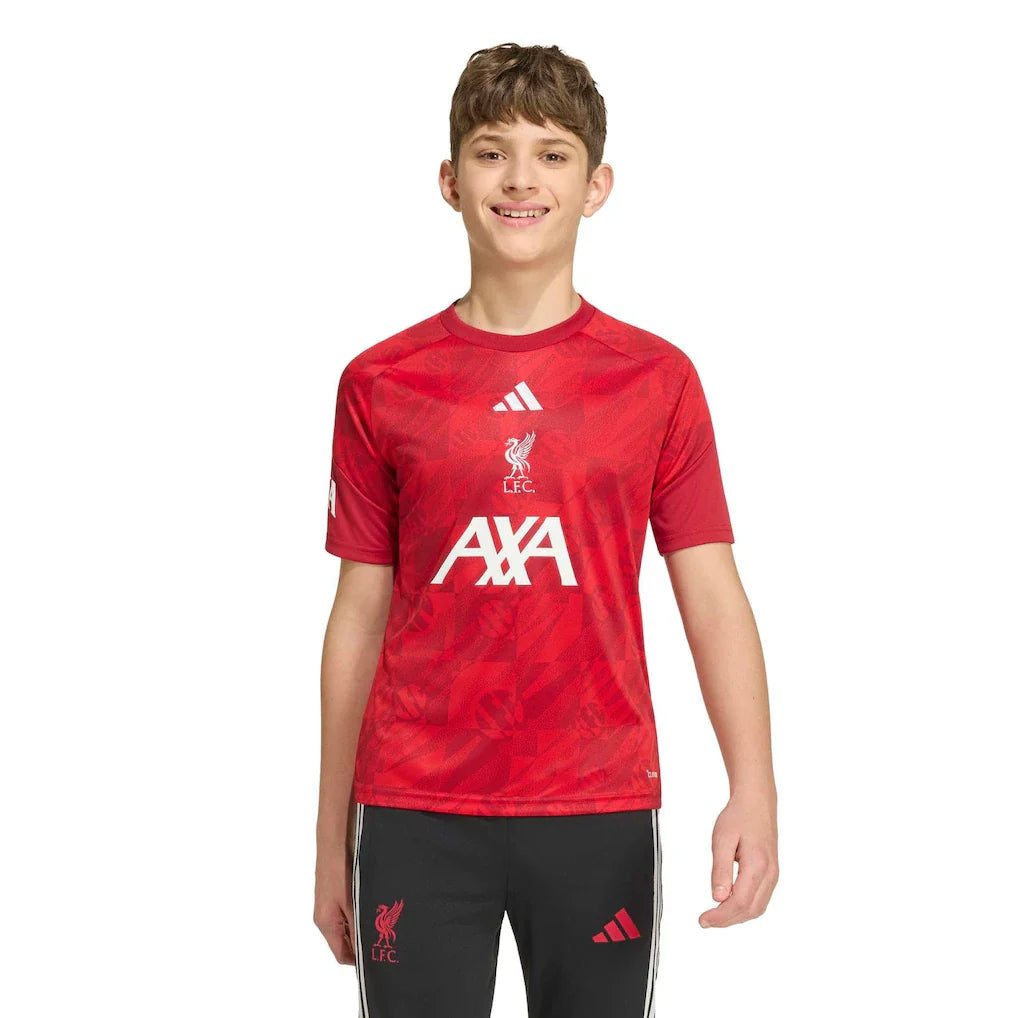 Liverpool Youth 2026 Home Pre-Match Top - Red
