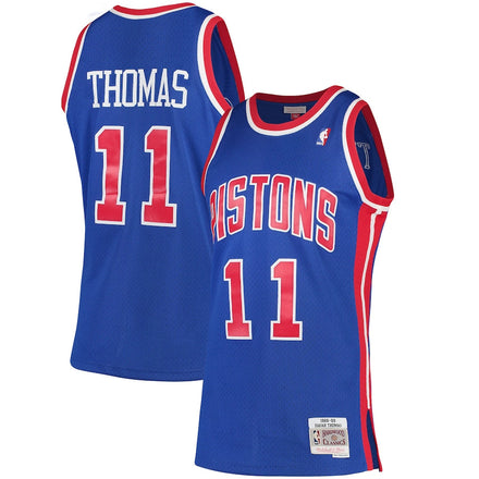 Isiah Thomas Detroit Pistons 1988/89 Hardwood Classics - Blue