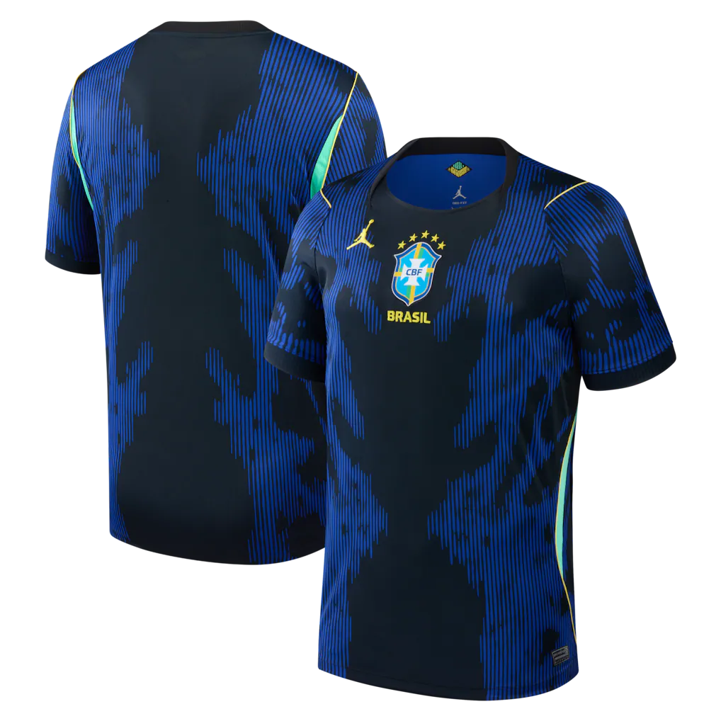 Brazil National Team Jordan Brand 2026 Away Stadium Jersey - Blue
