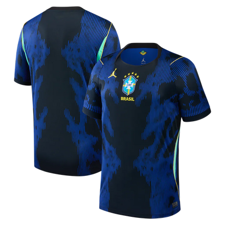 Brazil National Team Jordan Brand 2026 Away Stadium Jersey - Blue