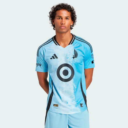 Minnesota United FC 2025 CONVERGENCE On-Field Patch Jersey - Blue