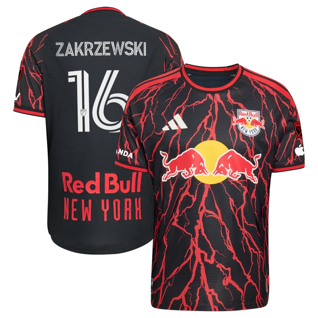 Julian Hall New York Red Bulls 2026 The Rooted Kit On-Field Patch Jersey - Black