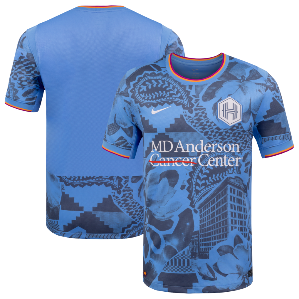 Houston Dash Nike 2026 Third Stadium Jersey - Blue