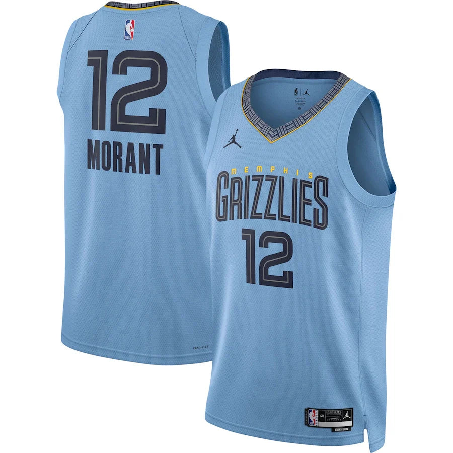 Ja Morant Memphis Grizzlies Unisex - Statement Edition - Light Blue