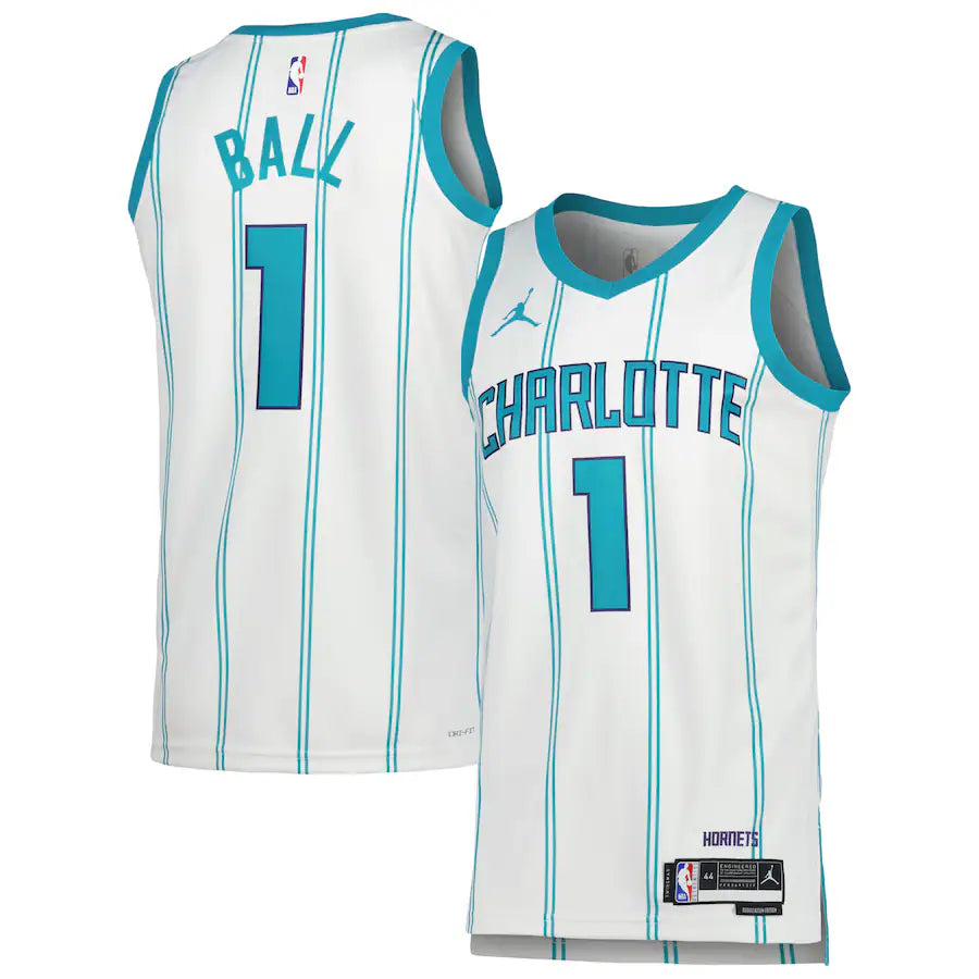 LaMelo Ball Charlotte Hornets Unisex - Association Edition - White