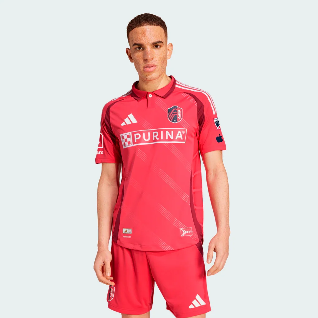 St. Louis CITY SC 2025 Forever CITY Red On-Field - Red