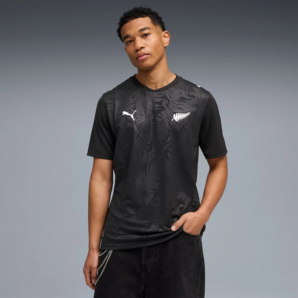 New Zealand National Team Puma 2026 Home Jersey - Black