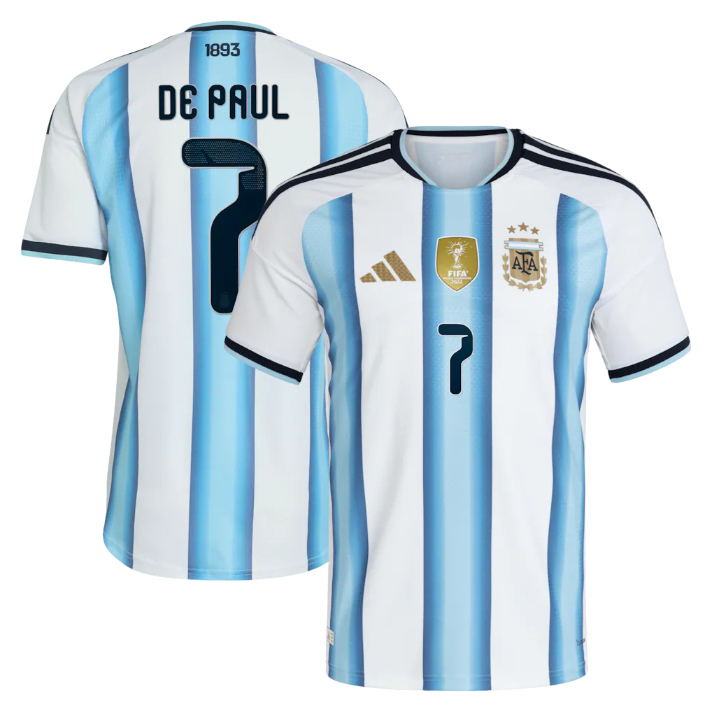 Rodrigo De Paul Argentina National Team 2026 Home - White
