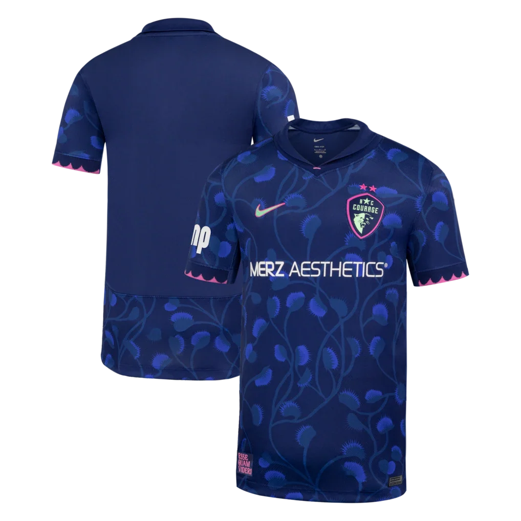 North Carolina Courage Nike Youth 2026 Third Stadium Jersey - Navy
