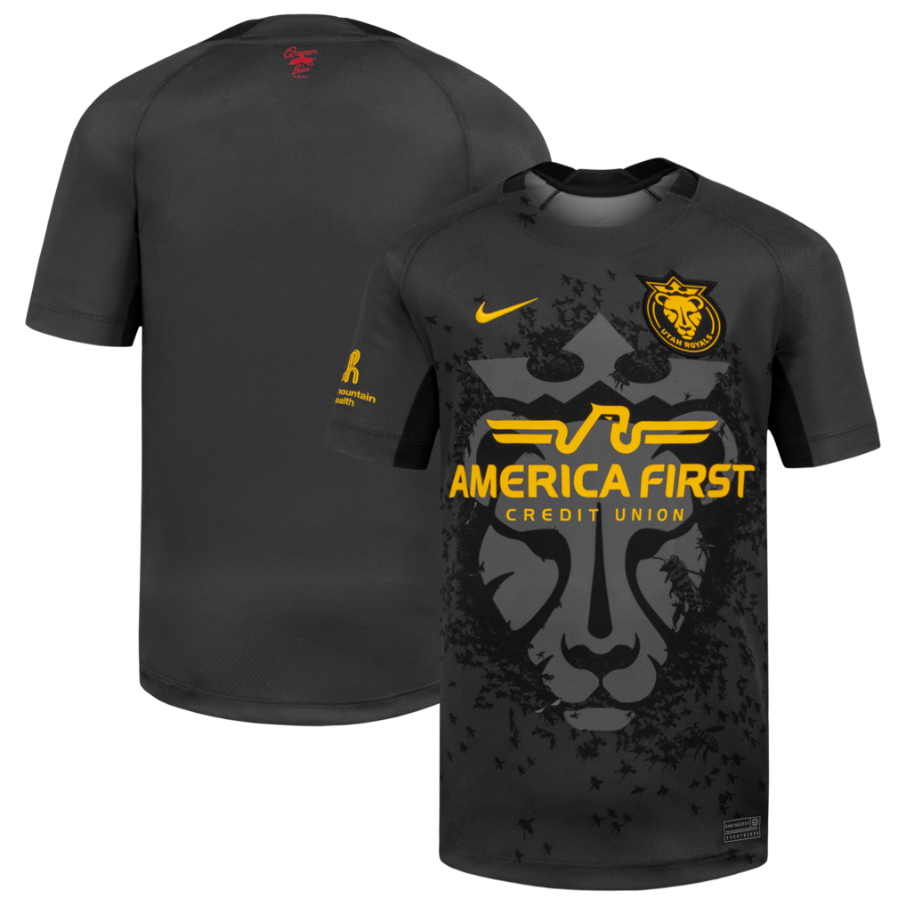 Utah Royals Nike Youth 2026 Third Stadium Jersey - Gray