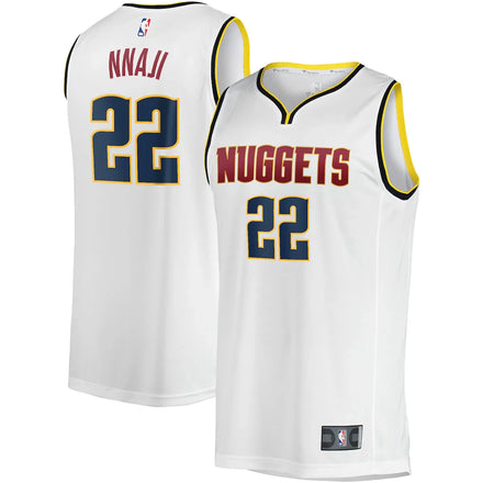 Zeke Nnaji Denver Nuggets Player Jersey - Association Edition - White