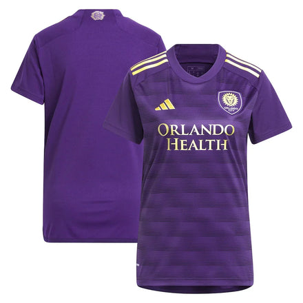 Orlando City SC adidas Women's 2023 The Wall Kit Jersey - Purple