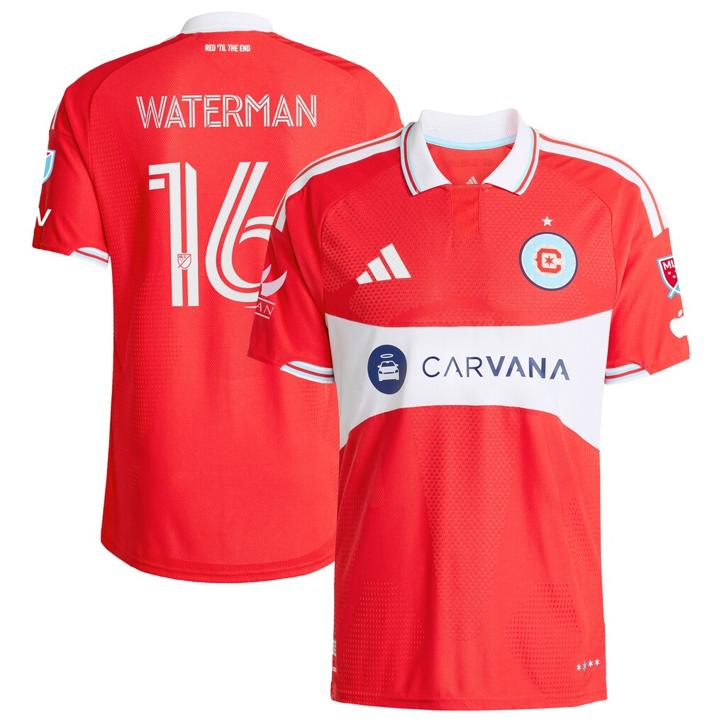 Joel Waterman Chicago Fire 2026 Forever Red On-Field - Red