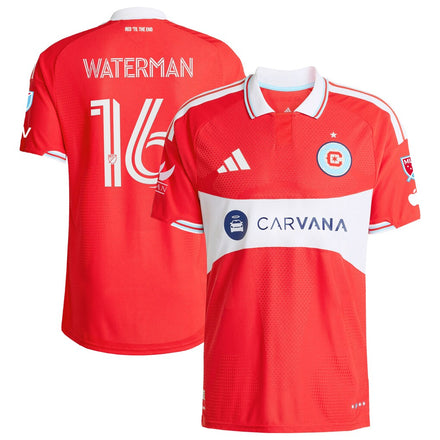 Joel Waterman Chicago Fire 2026 Forever Red On-Field - Red