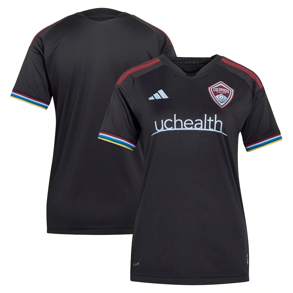 Colorado Rapids adidas Women's 2026 Colorful Colorado Jersey - Black