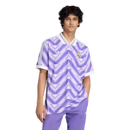 Real Madrid Unisex Lifestyler Fashion Jersey - Purple