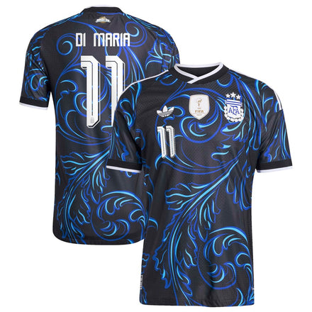 Angel Di Maria Argentina National Team 2026 Away On-Field - Black