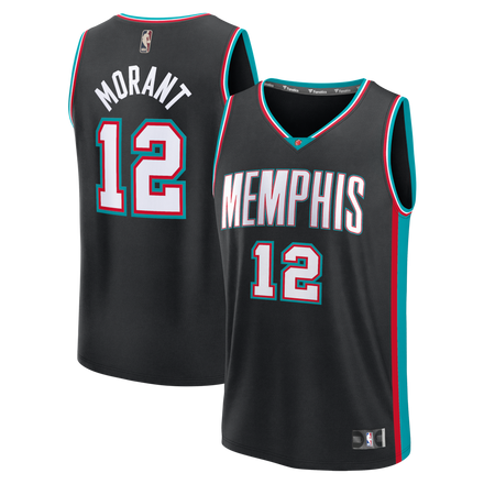 Ja Morant Memphis Grizzlies Jersey - Classic Edition - Black