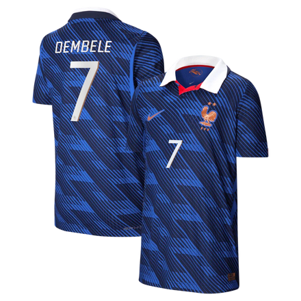 Ousmane Dembélé France National Team Youth 2026 Home Match - Blue