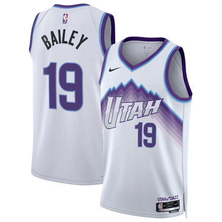 Ace Bailey Utah Jazz Unisex - Association Edition - White