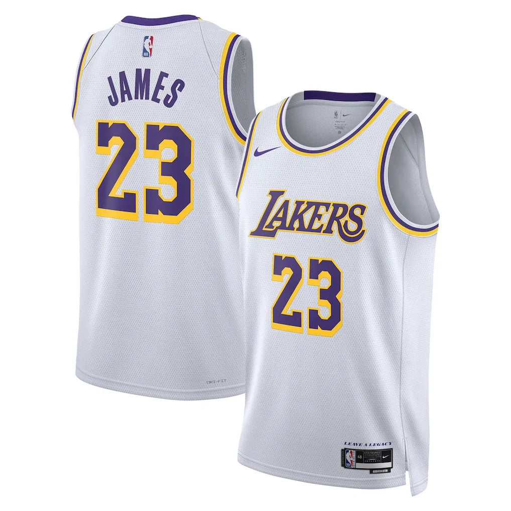 LeBron James Los Angeles Lakers Unisex - Association Edition - White