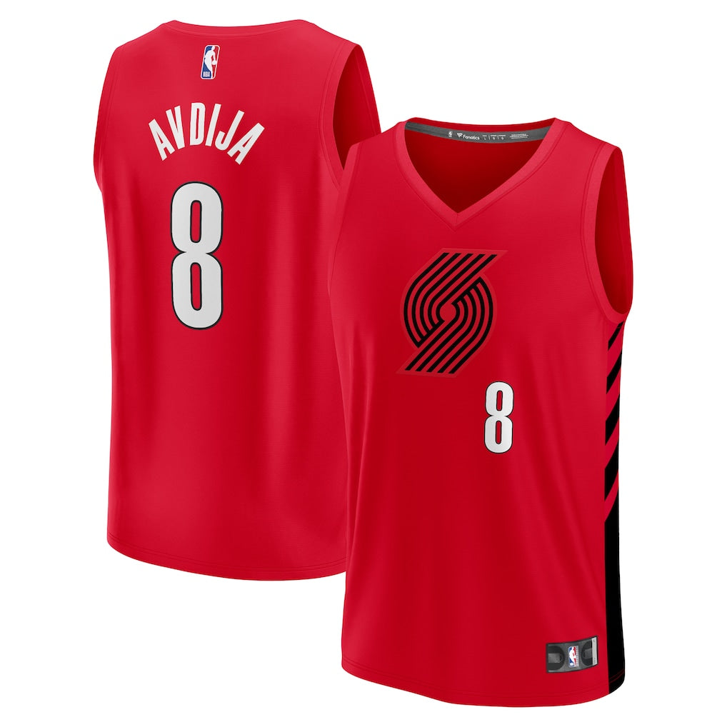 Deni Avdija Portland Trail Blazers Player Jersey - Statement Edition - Red