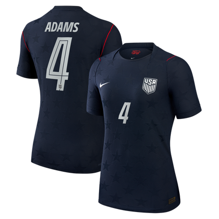 Tyler Adams USMNT Women's 2026 Away Match - Blue